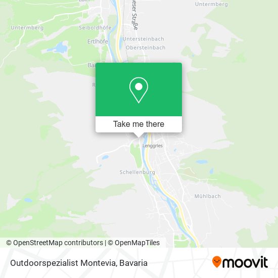 Outdoorspezialist Montevia map