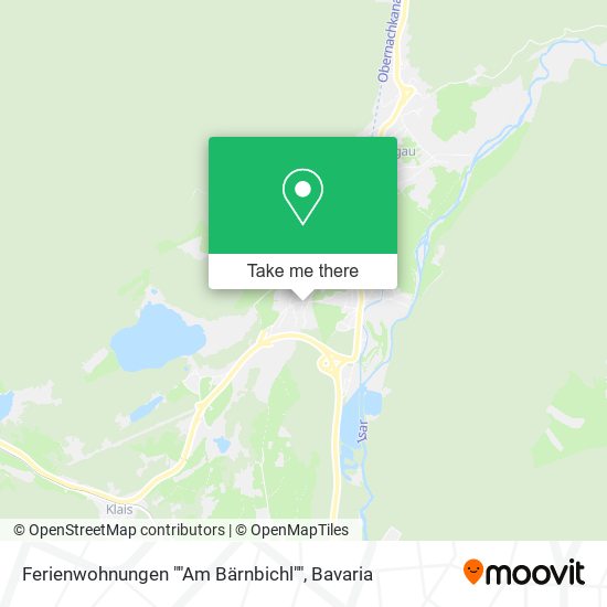 Ferienwohnungen ""Am Bärnbichl"" map