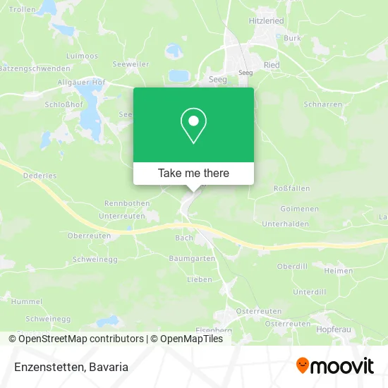 Карта Enzenstetten