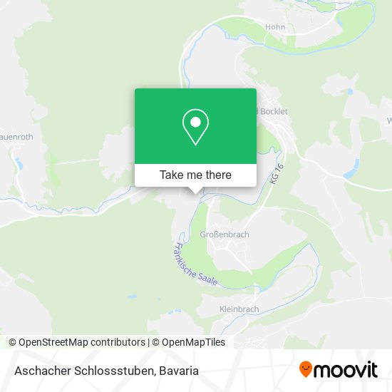 Aschacher Schlossstuben map