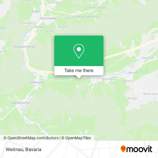 Карта Weitnau