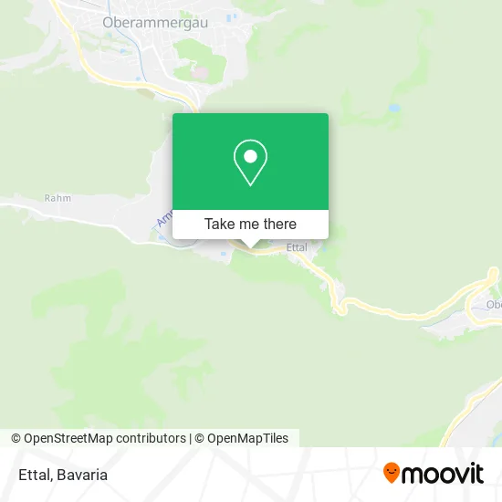 Карта Ettal