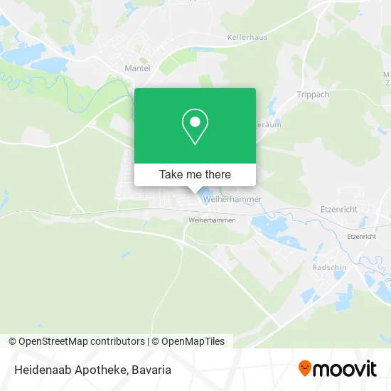 Карта Heidenaab Apotheke