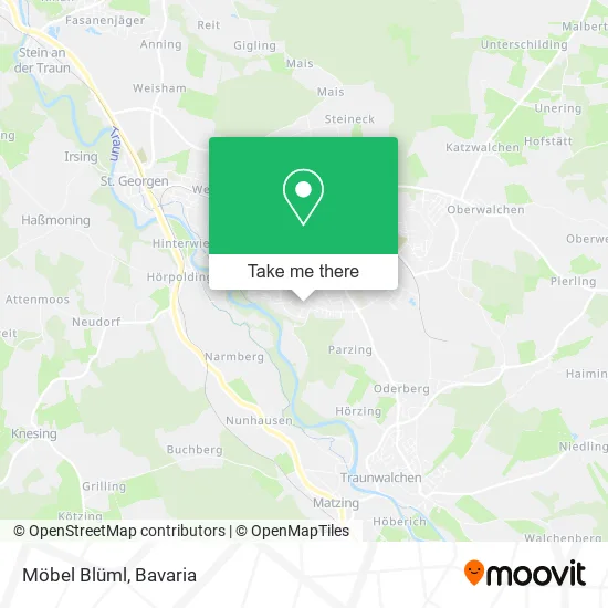 Карта Möbel Blüml