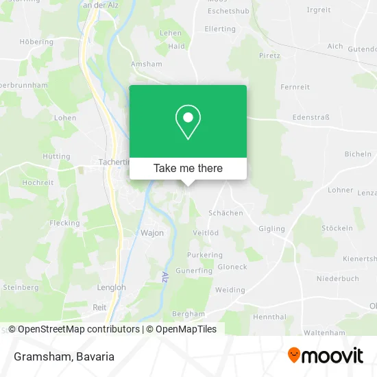 Карта Gramsham