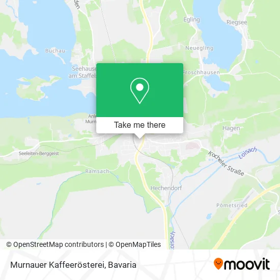 Карта Murnauer Kaffeerösterei