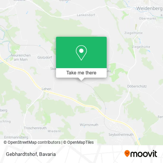 Карта Gebhardtshof