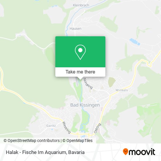 Halak - Fische Im Aquarium map