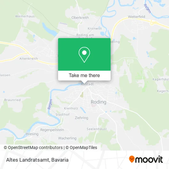 Карта Altes Landratsamt
