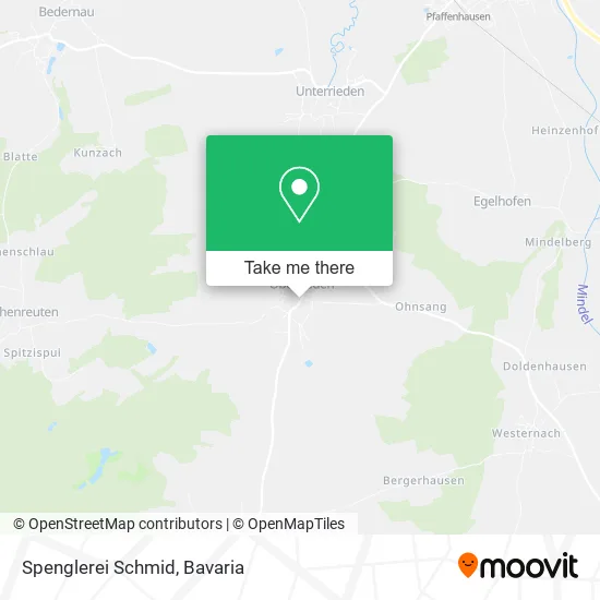 Карта Spenglerei Schmid