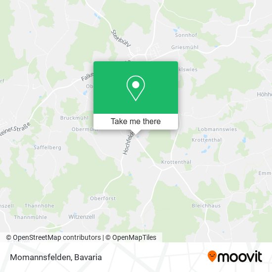 Momannsfelden map