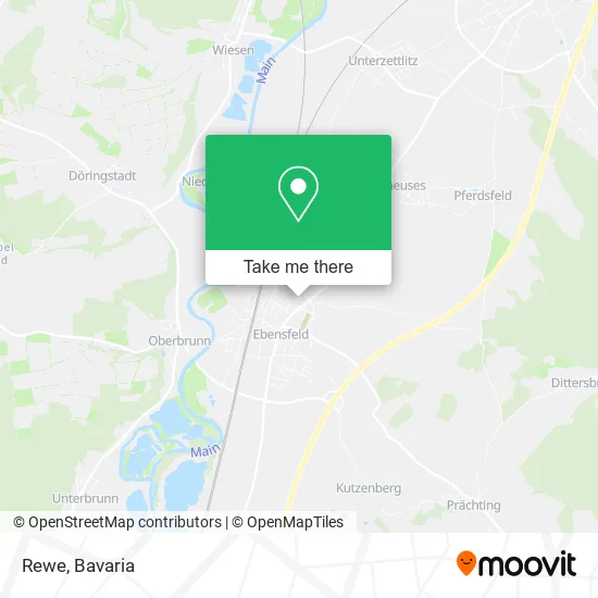 Rewe map