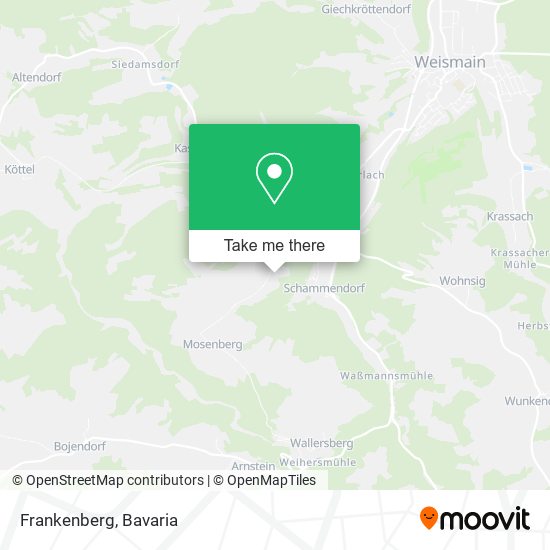 Карта Frankenberg