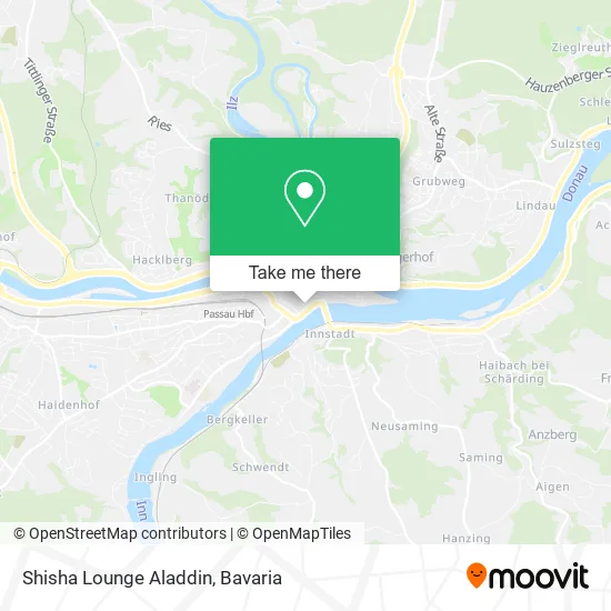 Карта Shisha Lounge Aladdin