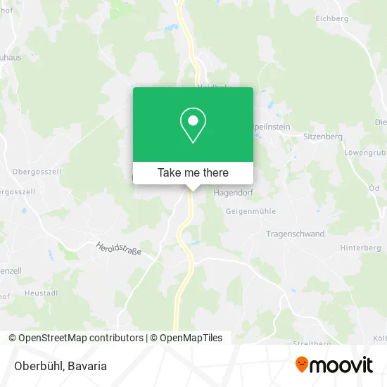 Карта Oberbühl