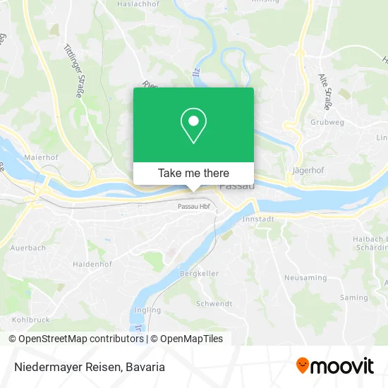 Карта Niedermayer Reisen