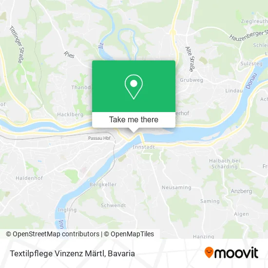 Карта Textilpflege Vinzenz Märtl