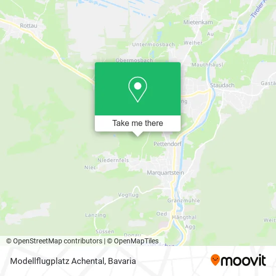 Modellflugplatz Achental map