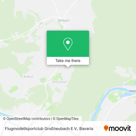 Карта Flugmodellsportclub Großheubach E.V.