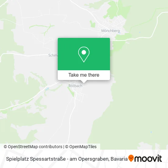 Spielplatz Spessartstraße - am Opersgraben map