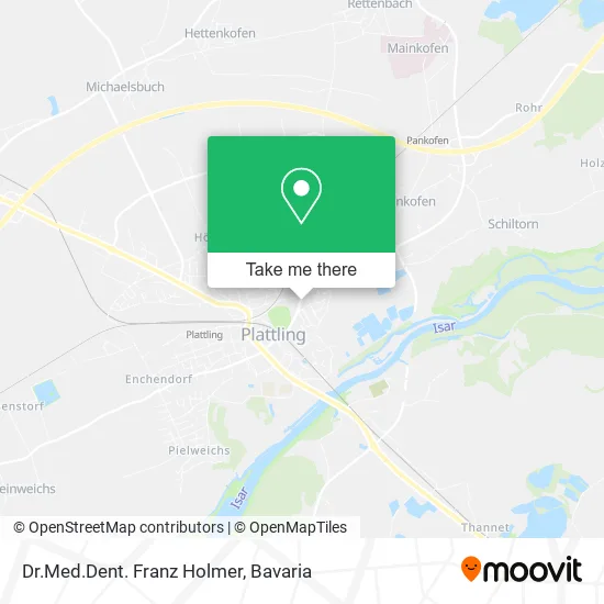 Карта Dr.Med.Dent. Franz Holmer