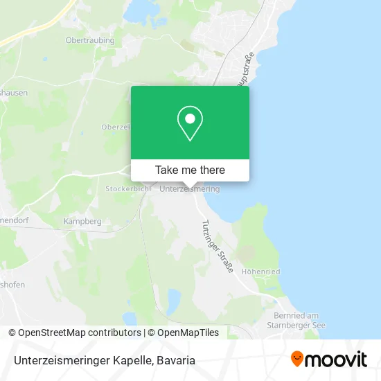 Карта Unterzeismeringer Kapelle