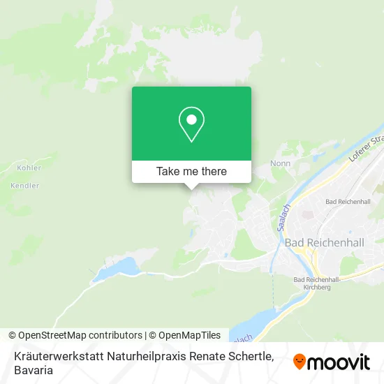 Карта Kräuterwerkstatt Naturheilpraxis Renate Schertle