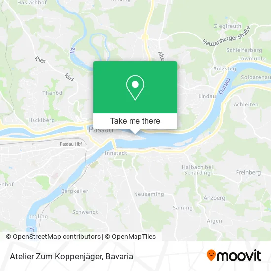 Карта Atelier Zum Koppenjäger
