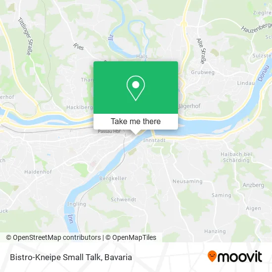 Карта Bistro-Kneipe Small Talk