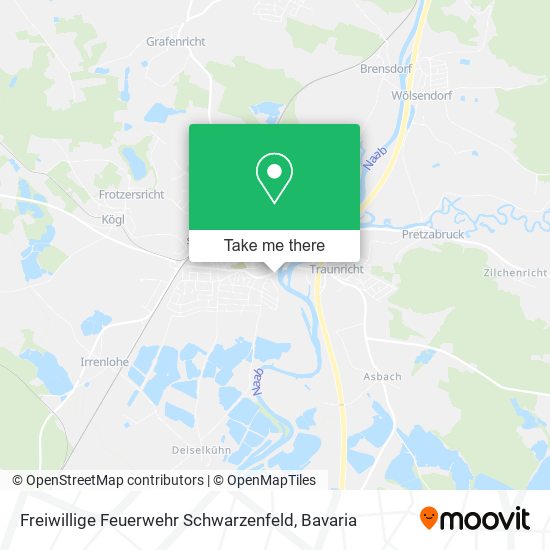 Freiwillige Feuerwehr Schwarzenfeld map