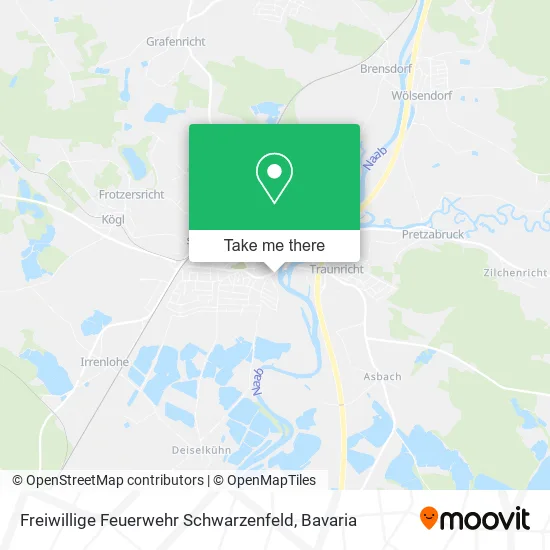 Карта Freiwillige Feuerwehr Schwarzenfeld
