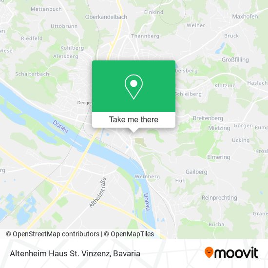 Altenheim Haus St. Vinzenz map