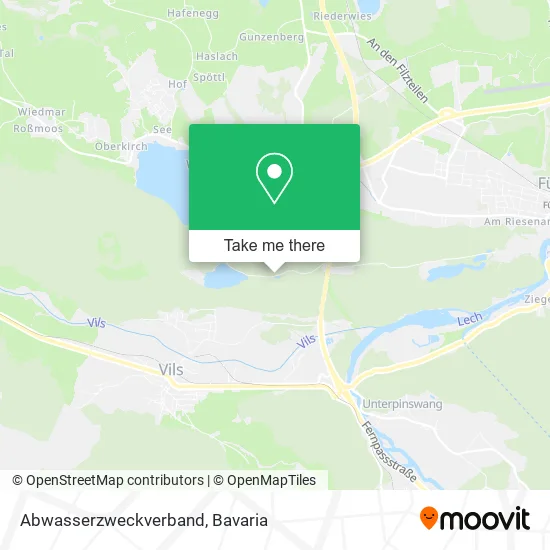 Карта Abwasserzweckverband