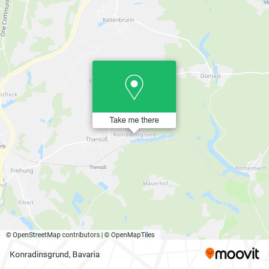 Карта Konradinsgrund