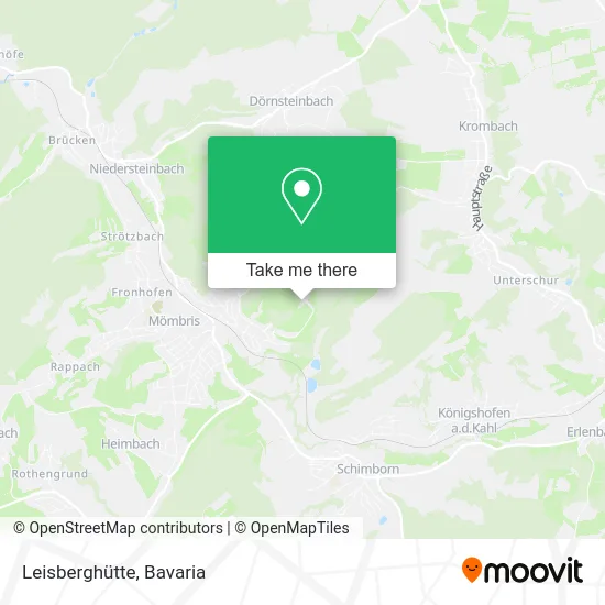 Карта Leisberghütte