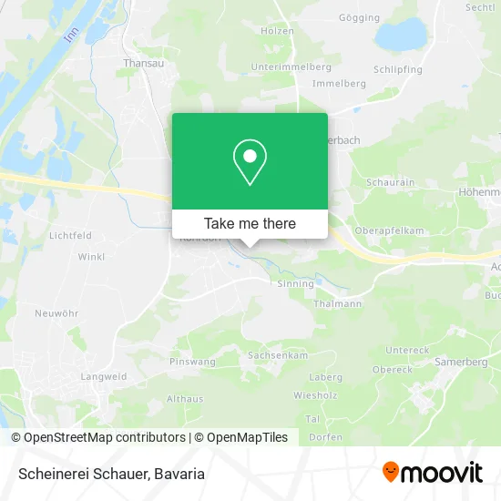 Карта Scheinerei Schauer