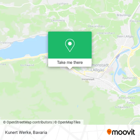 Карта Kunert Werke