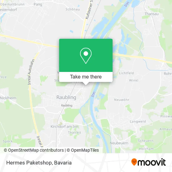 Карта Hermes Paketshop