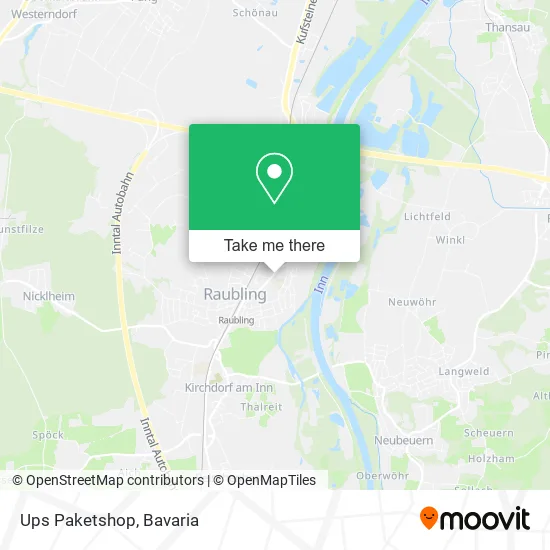 Карта Ups Paketshop
