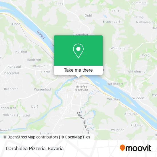 Карта L'Orchidea Pizzeria
