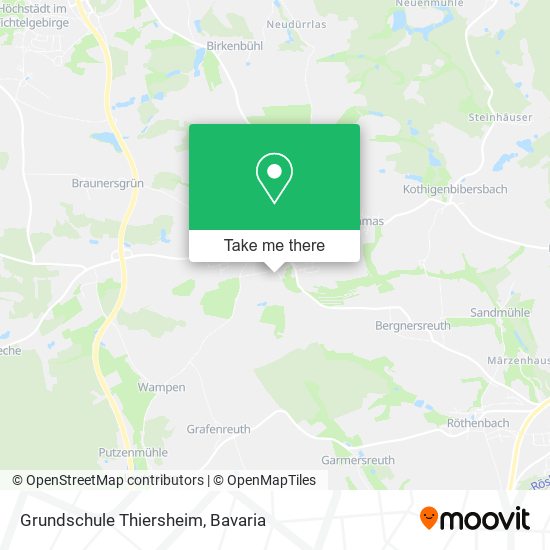 Grundschule Thiersheim map