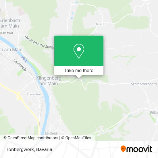Карта Tonbergwerk