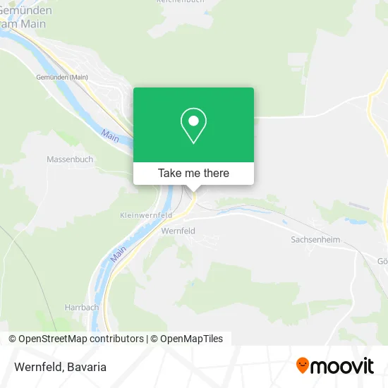 Карта Wernfeld