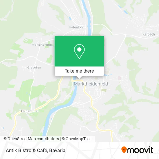 Карта Antik Bistro & Café