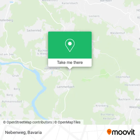 Карта Nebenweg