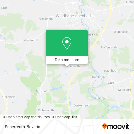 Карта Scherreuth