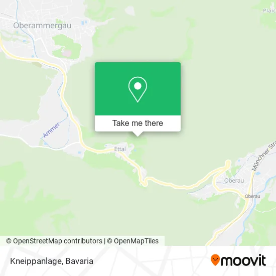 Карта Kneippanlage