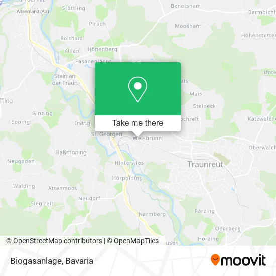 Карта Biogasanlage