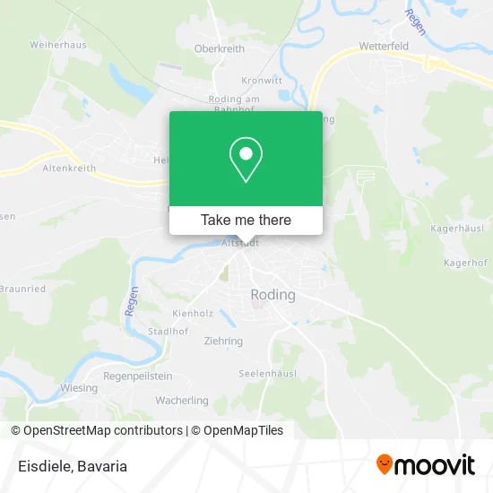 Карта Eisdiele
