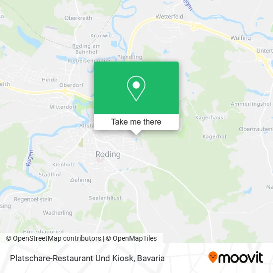 Карта Platschare-Restaurant Und Kiosk